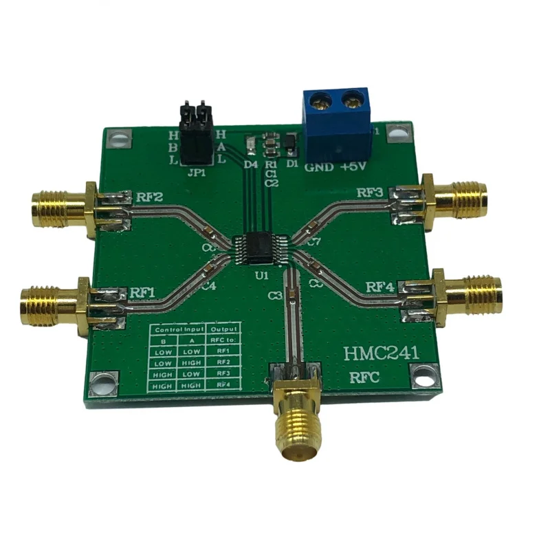 HMC241DC-3.5 GHzRF однополюсный беспроводной контроллер с четырьмя выключателями