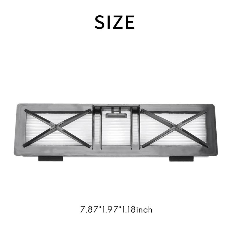 9X Hepa-фильтр 3X Боковая щетка для Neato Botvac D3 D4 D5 D6 D7 D70 D75 D80 D85 Connected 75E 80 85 Щетки Фильтры