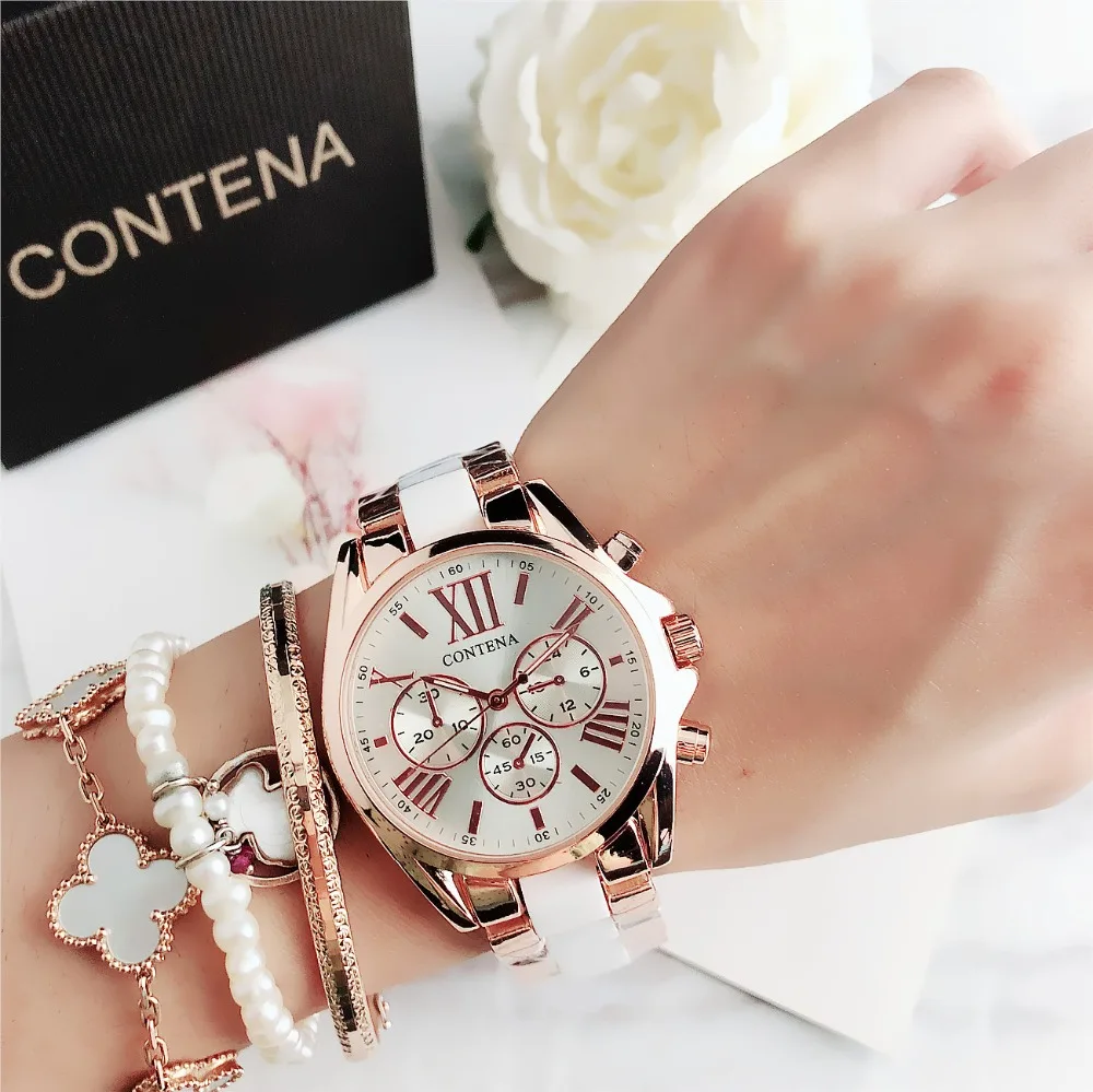 Luxury Top Brand Quartz Women's Watches High Quality Full Steel Eleghant Wristwatches Bracelet  for Ladies relojes para mujer enlarge