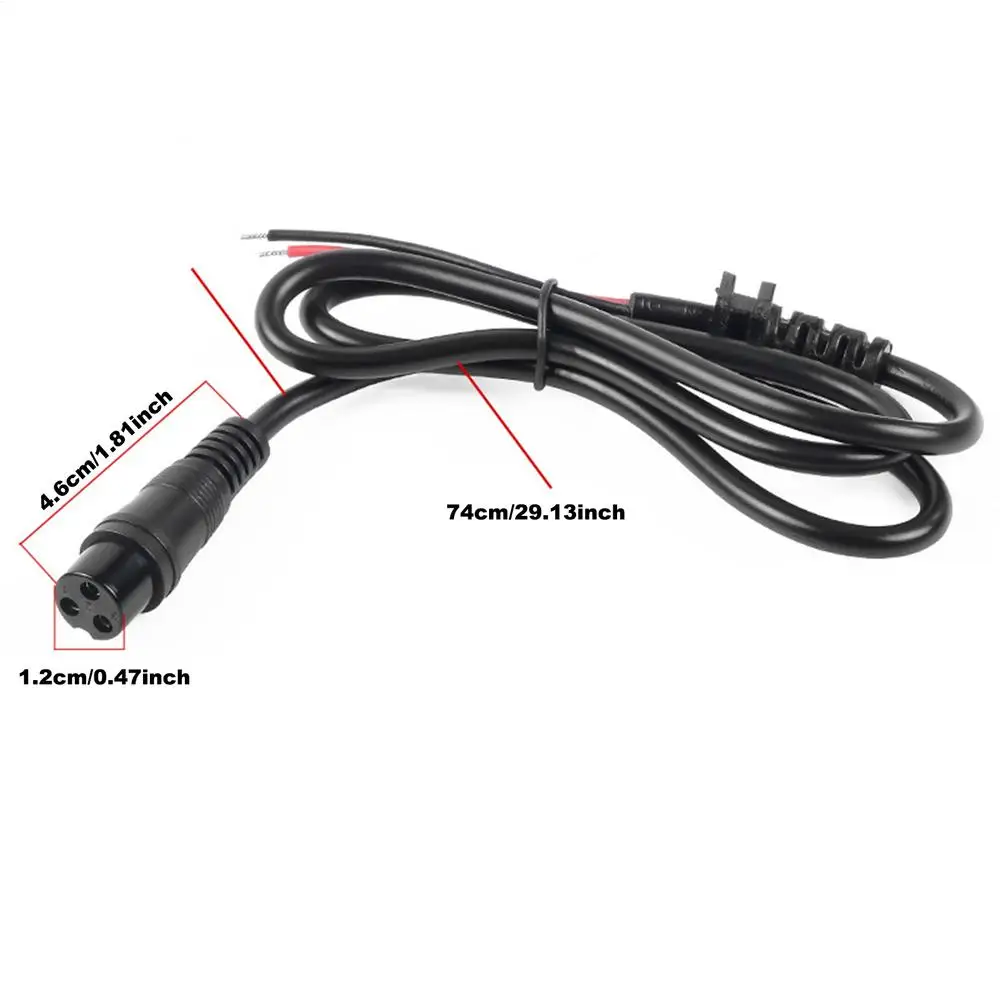 

3-контактная авиационная головка, зарядное устройство для скутера, зарядное устройство GX16, пыле- и водонепроницаемая конструкция с круглым отверстием, разъем для зарядного порта
