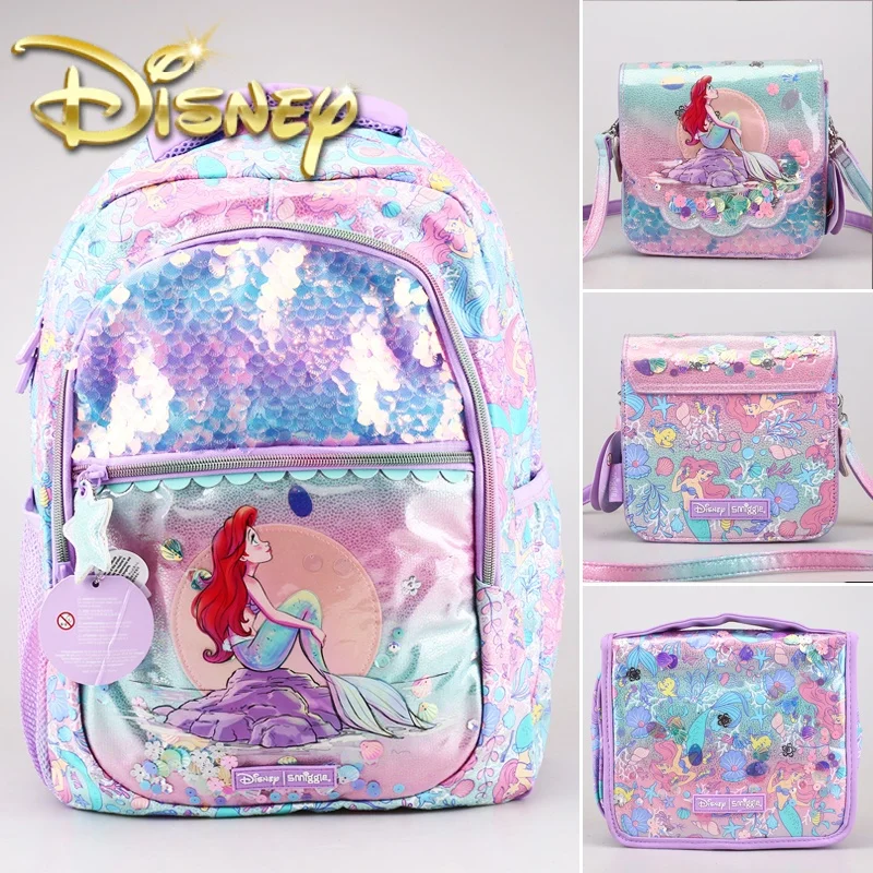 Новинка оригинальная австралийская школьная сумка Disney Smiggle в виде русалки