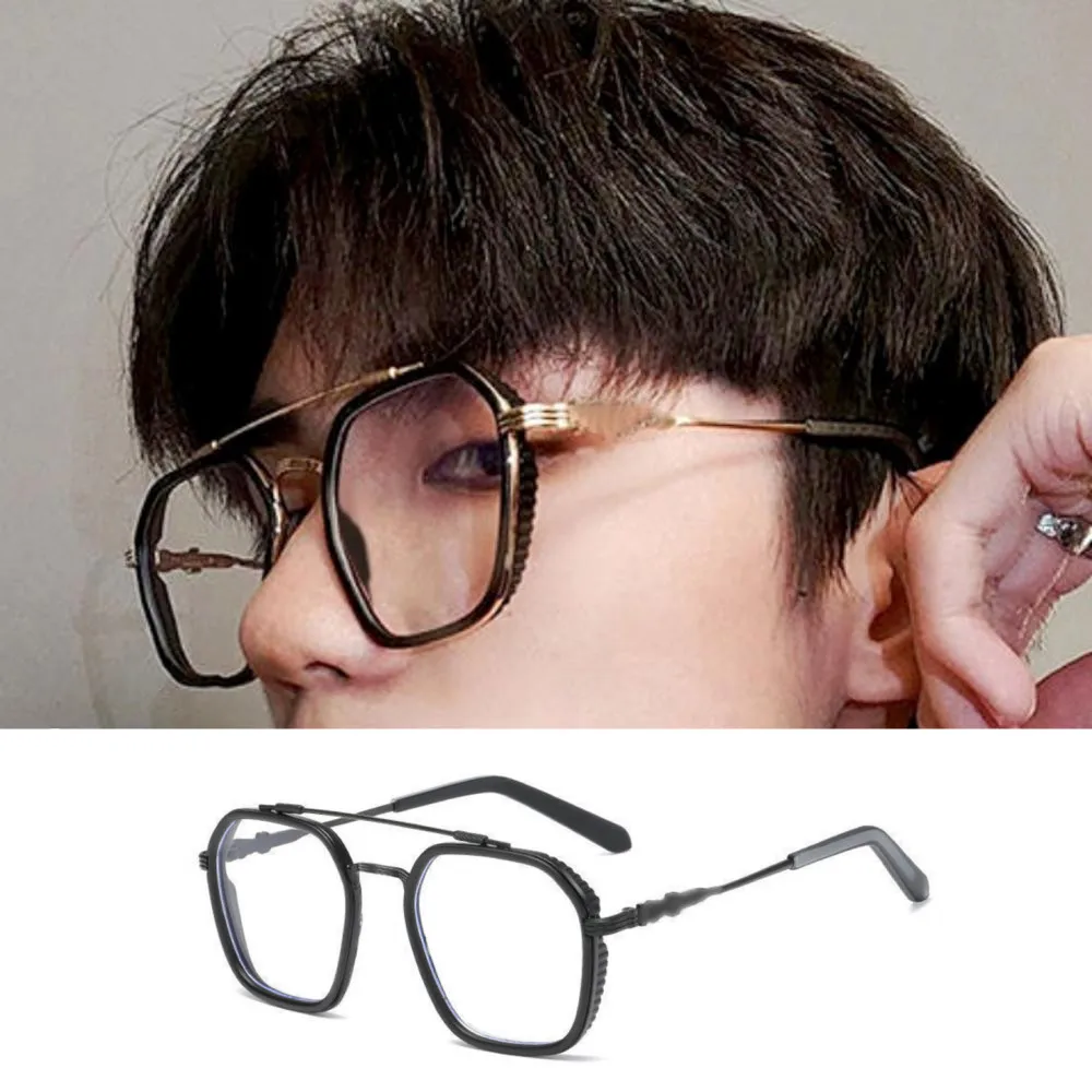 

1pcs Square Eyewear Transparent Computer Glasses Frame Women Men Anti Blue Light Blocking Glasses Optical Spectacle Eyeglasses