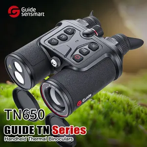 Guide TN650 night vision binoculars laser rangefinder thermal imaging for hunting handheld thermal imaging binoculars