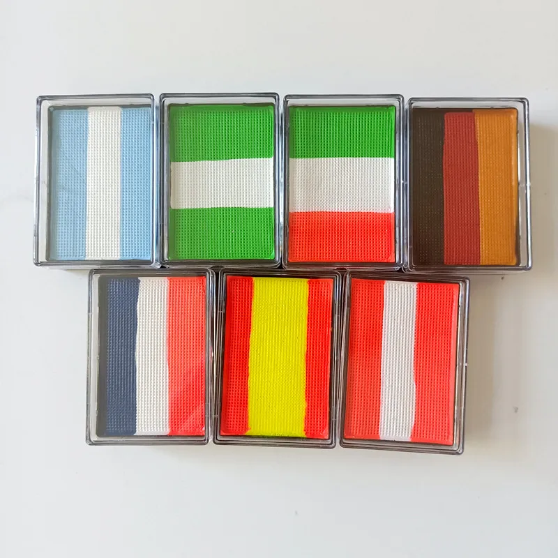 Самая популярная неоновая краска для лица тела радужного торта УФ-краска