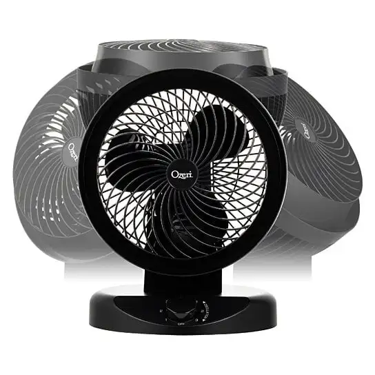 

Brezza 360 10" Oscillating Table Fan, with Orbital Motion Technology