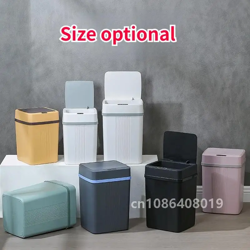 Умный сенсорный мусорный бак для кухни ванной комнаты туалета лучший