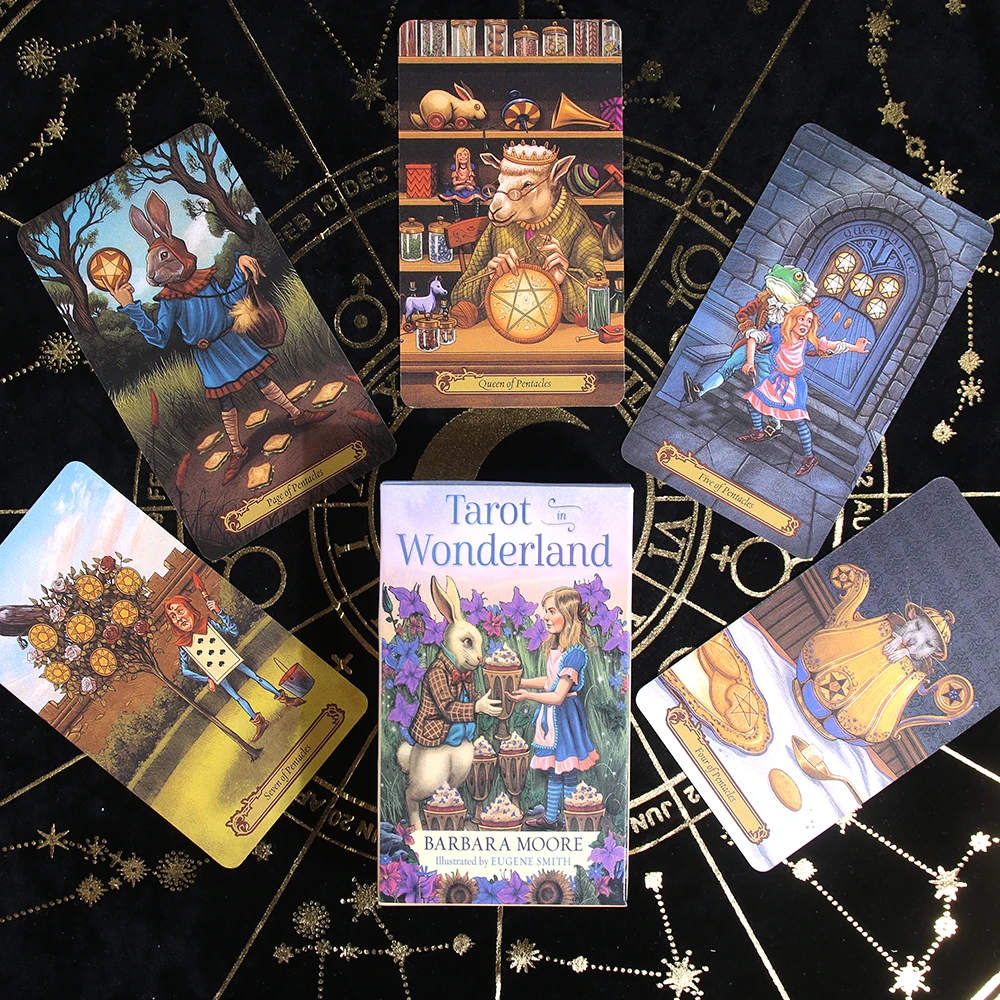 

Wonderland Tarot Cards New High Quality Board Games For Fate Divination Party Entertainment Card Games