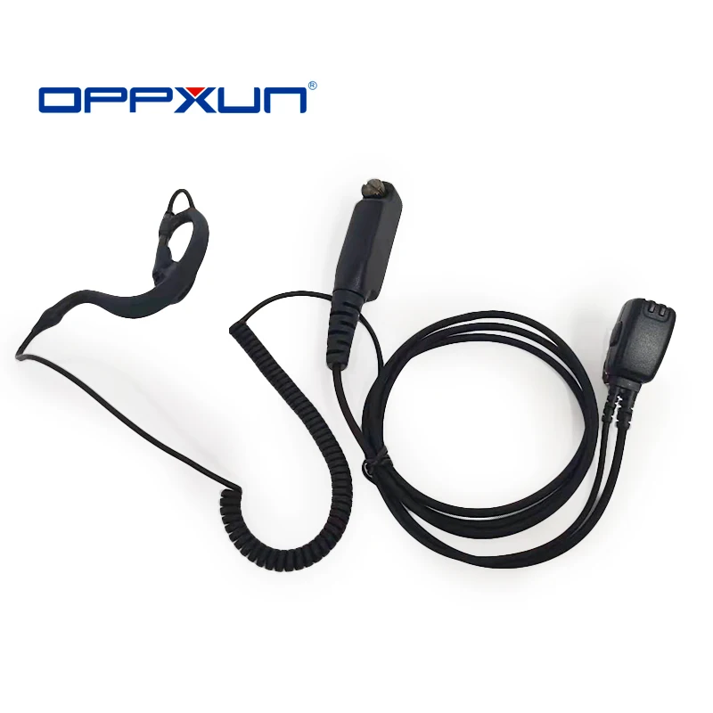 

STP8030 STP8035 STP8038 STP8040 STP9000 PTT MIC G Shape Earpiece for Sepura STP8000 Walkie Talkie Two Way Radio