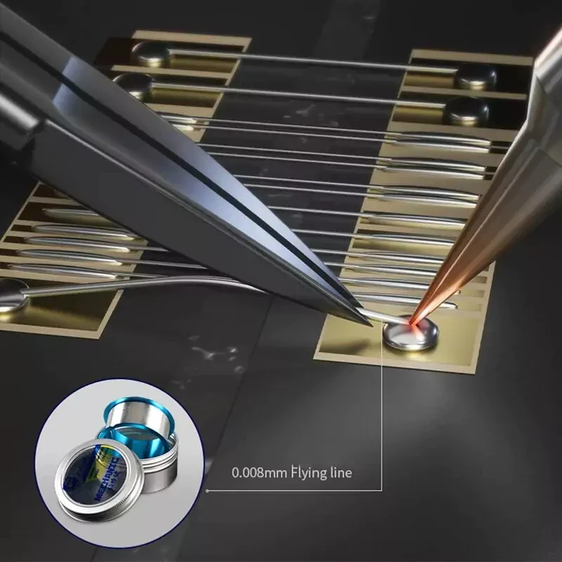 MECHANIC KS-11 ручная полированная перемычка немагнитный пинцет 0 008 мм наконечник