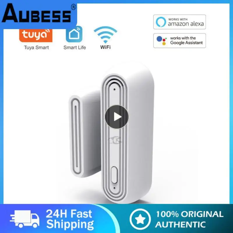 

Security-protection Smart Door Magnetic Sensor 90db Wifi Smart Switch Adhesive Door And Window Switch Wifi Mini Window Sensor