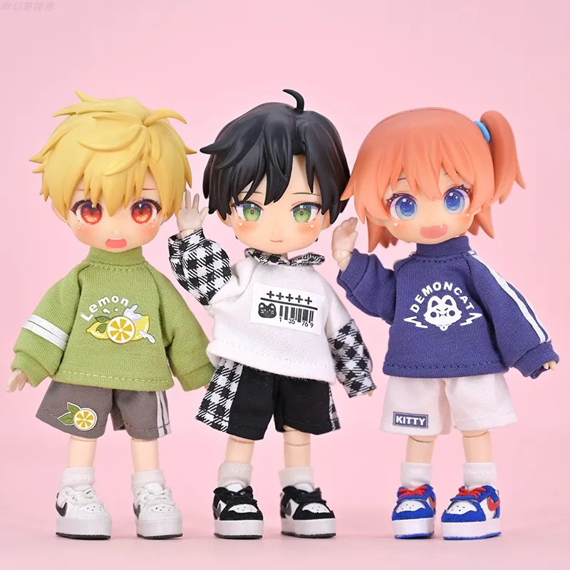 With Pattern For Ymy, Penny, Obitsu11, Molly, Nendoroids P9 1/12 Bjd Doll