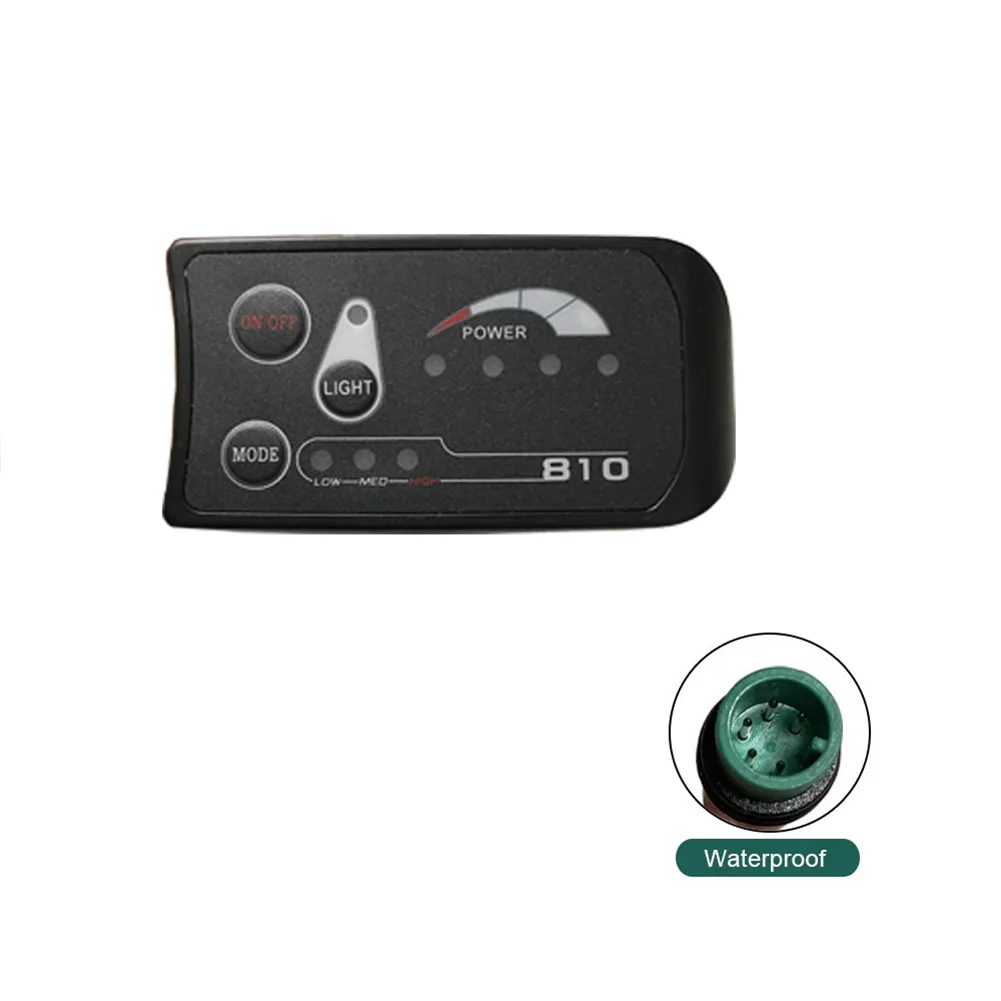 

Electric Bike S810 Display Accessories Control Panel For JN Controller LED Display Plastic Replacement Brand New