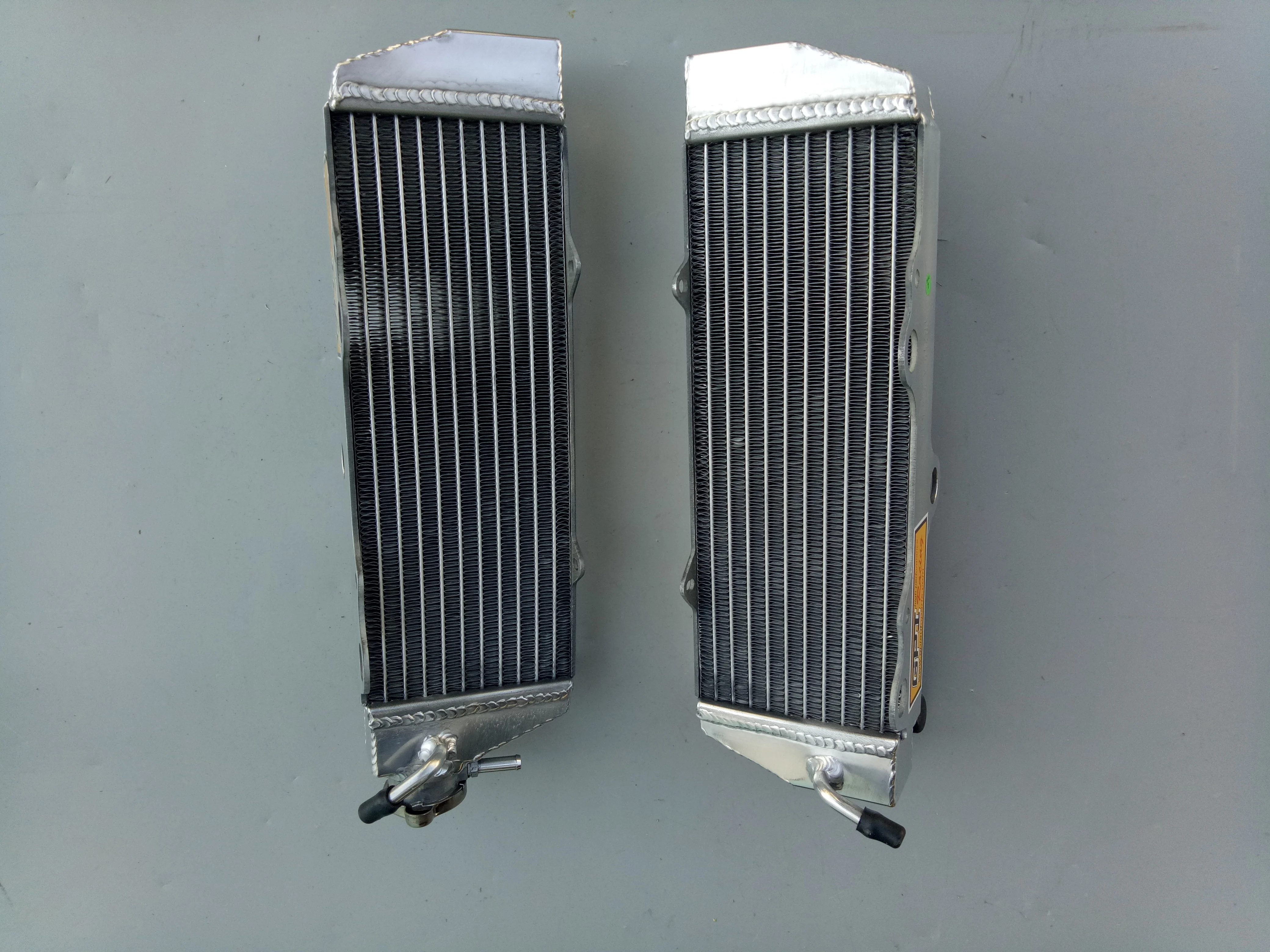 Для 1995-2001 HUSQVARNA TE410 TE 410 алюминиевый радиатор Охлаждающая охлаждающая жидкость 1995