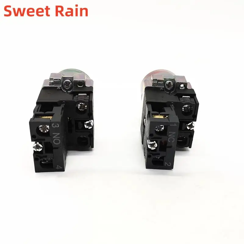 1 шт. CHINT переключатель NP2-BW3461 NP2BW3462 кнопка со светодиодной подсветкой AC220V DC24V с