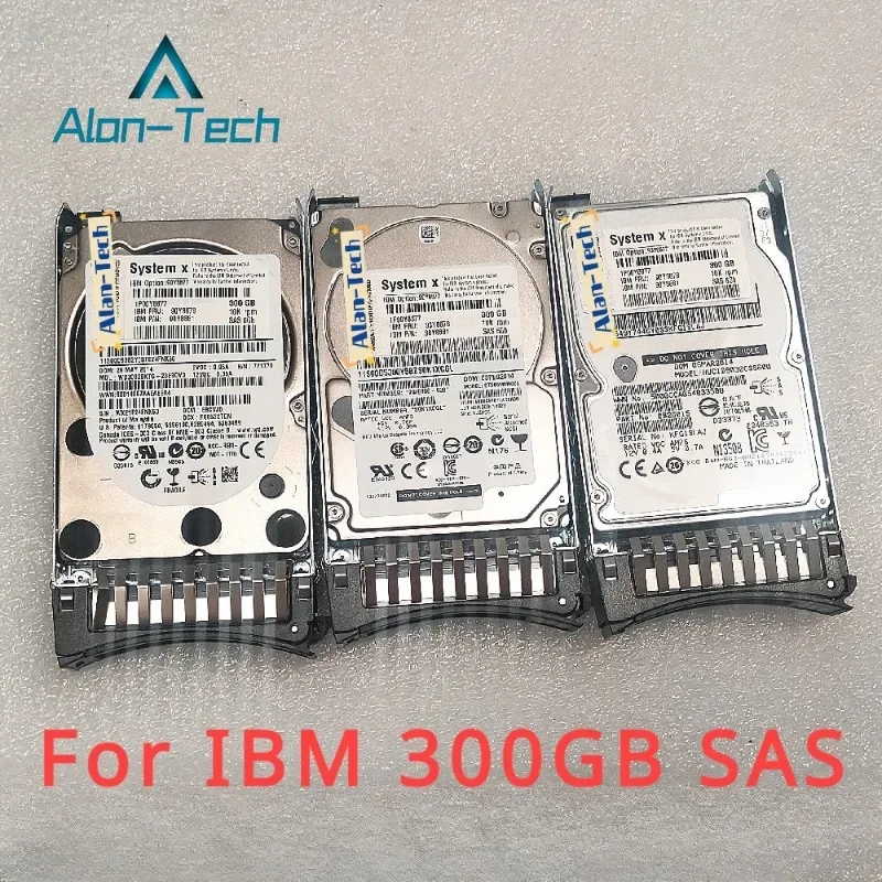 Для I-BM 90Y8877 90Y8878 90Y8881 300 ГБ 10K 2.5 SAS II 6 ГБ/PS HDD 90% НОВЫЙ H-itachi Sea-gate T-oshiba. Диски