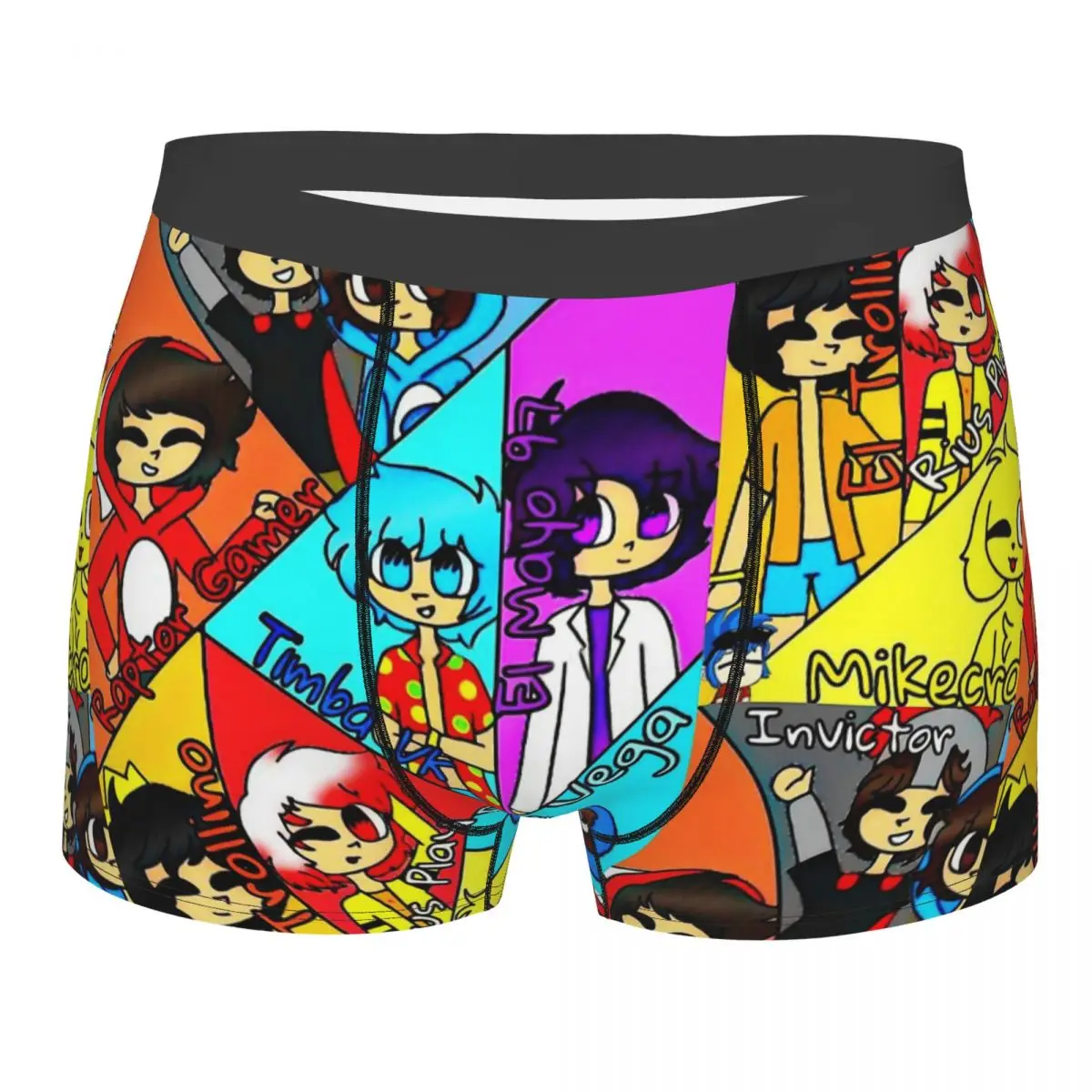 

Compas Family MikeCrack Game Underpants Breathbale Panties Male Underwear Ventilate Shorts Boxer Briefs