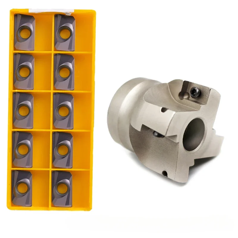 1 шт. BAP400R 50 22 мм торцевая фреза 4 флейты фрезерные инструменты с 10 вставками APMT1604