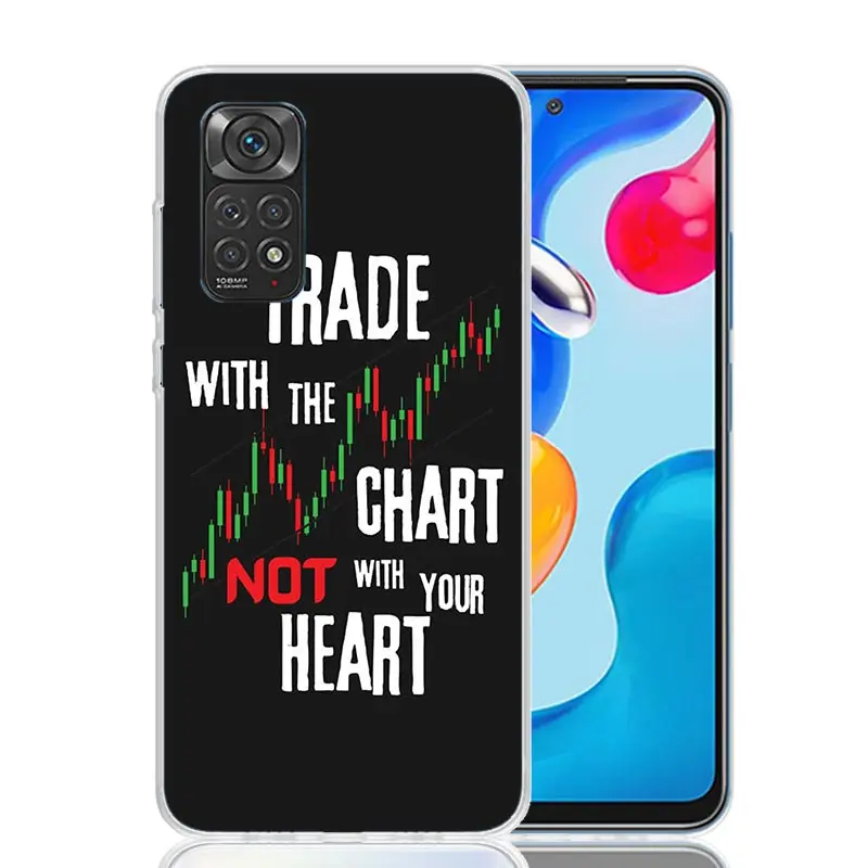 Чехол для телефона Trade Investment Forex Stock Market Xiaomi Redmi Note 13 12S 12 11S 11T 11E Pro Plus 10S 10 9S 9 8T 8 7 Art Custo