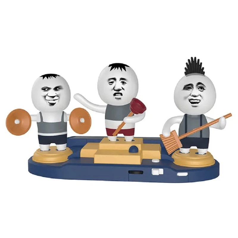 

Eco-friendly Solar Shaking Head Rock Band Car Dashboard Decor Photo Props