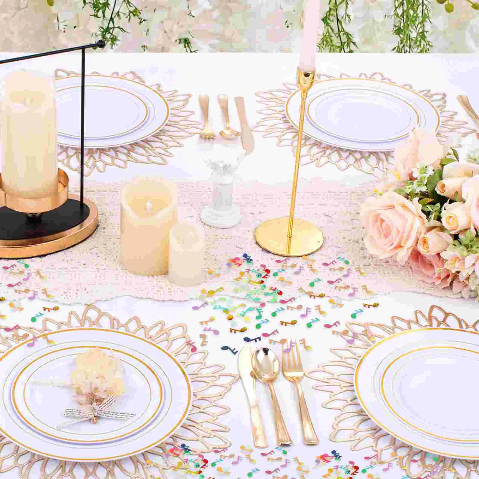 Товары для свадебной вечеринки украшения торта конфетти на день рождения