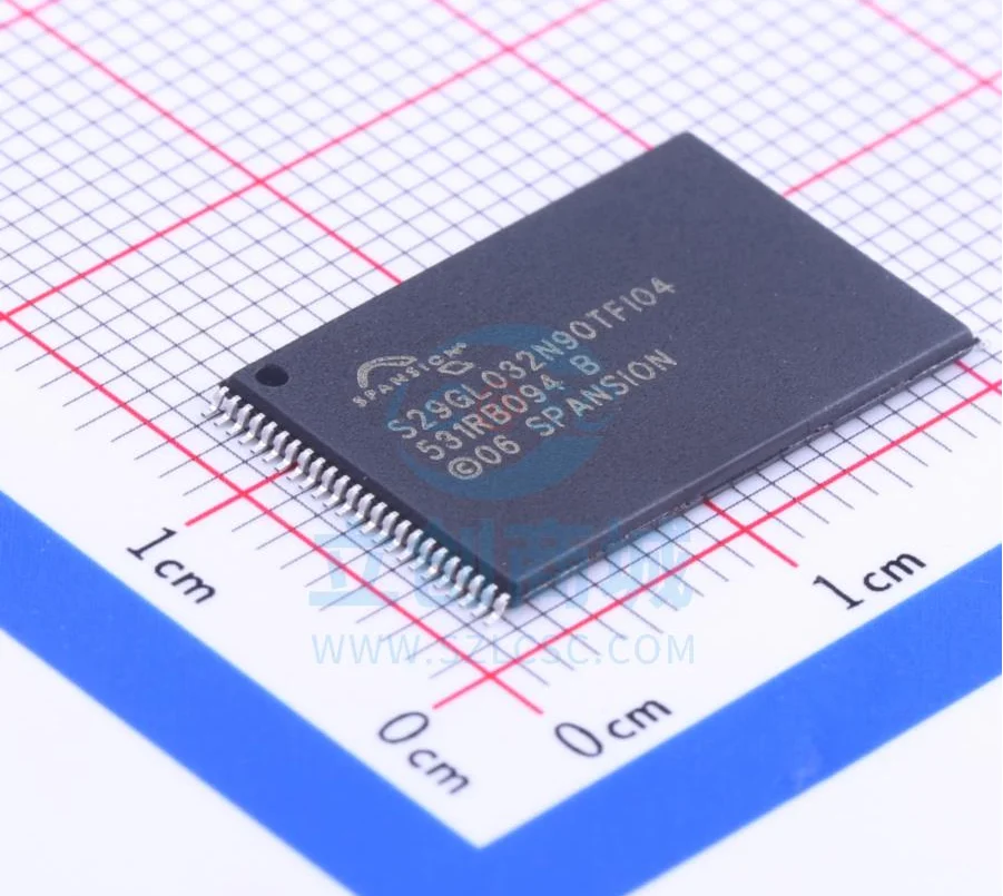 

100% S29GL032N90TFI040 Package TSOP-48 New Original Genuine NOR FLASH Memory IC Chip
