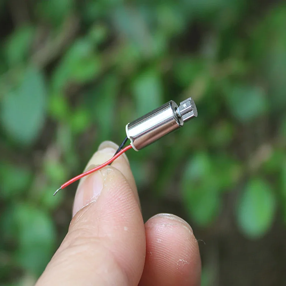 Микро-вибратор 612 6 мм * 12 мм, постоянный ток, вибратор без сердечника, постоянный ток 2 в-3,7 в, вибрирующий мини-двигатель для «сделай сам», аксессуары, запчасти