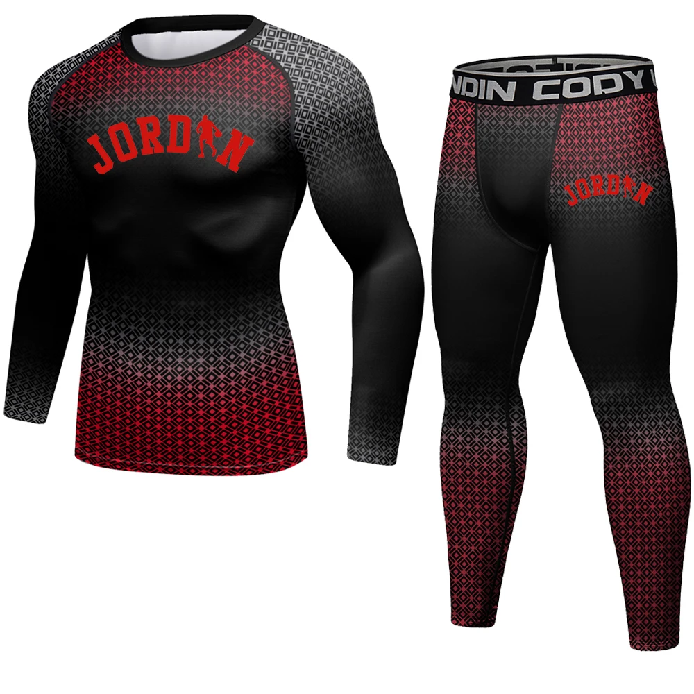 

Мужская компрессионная спортивная одежда, костюмы, трико для тренажерного зала, тренировочная одежда, спортивный комплект для бега, тренировочный костюм для мужчин
