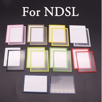 1pair2pcs 9 color upper lcd screen len plastic cover lower frame replacement for nintend ds lite for ndsl game console