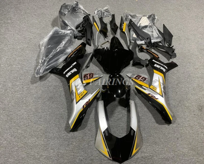 

Комплект обтекателей для мотоцикла из АБС-пластика, подходит для YAMAHA YZF - R1 2015 2016 2017 2018 15 16 17 18, кузов под заказ, 4 подарка