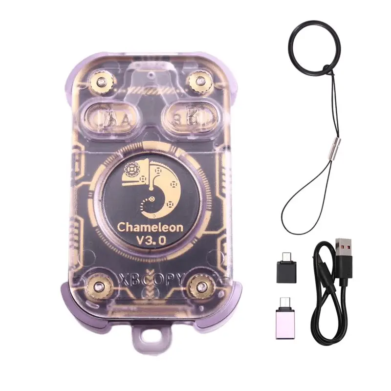Читатель смарт-чипов Chameleon V3.0, эмулятор смарт-карт RFID, копир карт и меток ID IC 125 кГц 13.56 МГц, копир NFC, устройство чтения и записи, модель Y41A. (art.: 3920dcc6569fd) - 3920dcc6569fd
