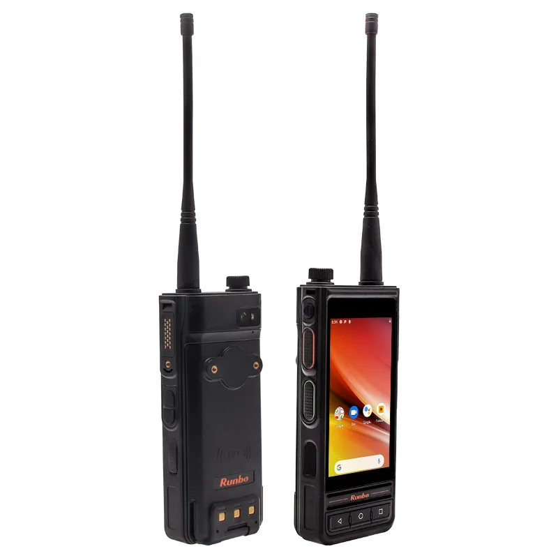UNIWA Runbo E81 UHF VHF Walkie Talkie Smartphone with IP67 Waterproof 4G MobilePhone Android 8.1 Helio P23 Cellphone 2500mAh NFC