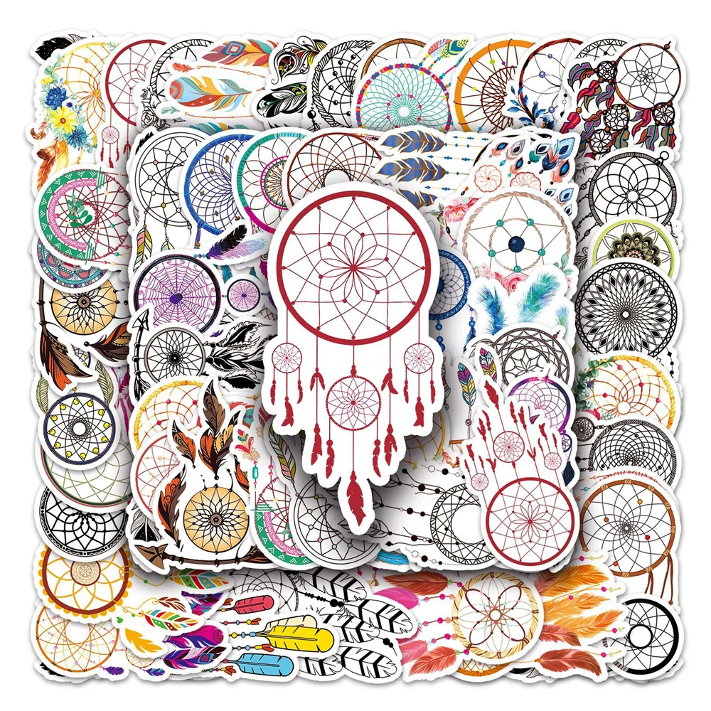 

10/30/50 шт., наклейки «Ловец снов»