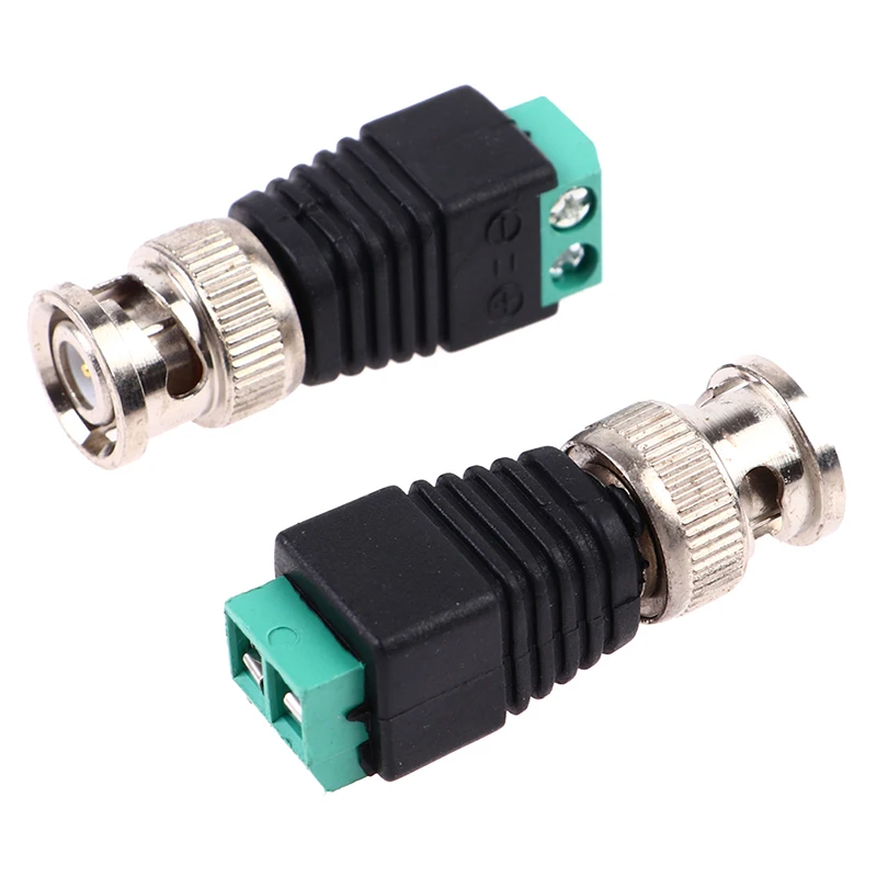 

10 шт./компл. металлический BNC-коннектор папа с головкой разъема постоянного тока винтовой терминал UTP баллуновый коннектор сварочная головк...