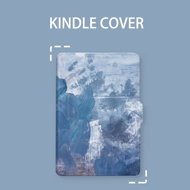 

Масляная живопись защитный чехол для всех новых Kindle 658 2019 NO.J9G29R Amazon Kindle Paper White 4 NO.PQ94WIF 2018 Обложка женский подарок