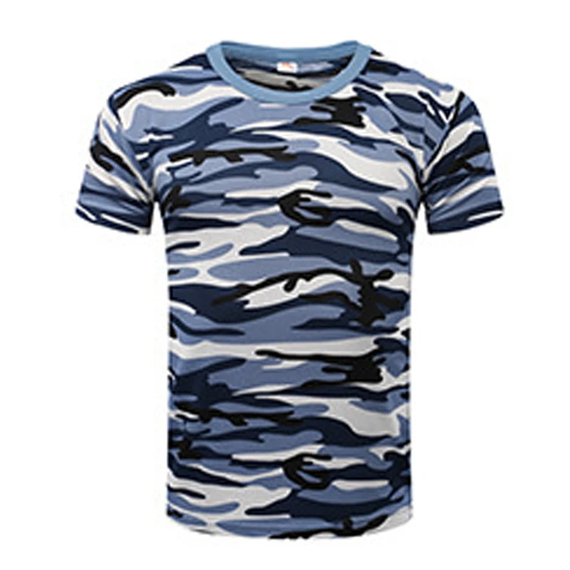 

Men Quick Dry Camouflage T-Shirt Casual Round Neck Short Sleeve Tee Hunting Short Sleeve Tops Men Casual Running Climb Clothes