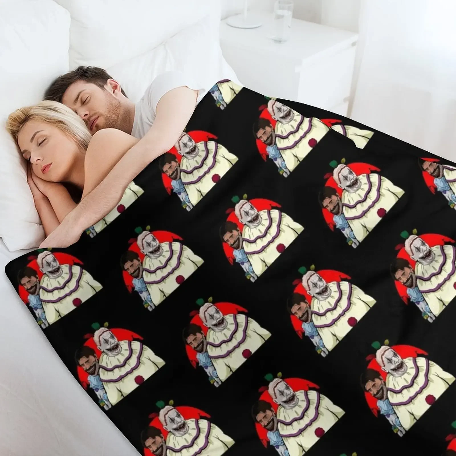 Freak Show Dandy &amp Twisty the Clown AHS сезон 4 плед туристические рождественские подарки