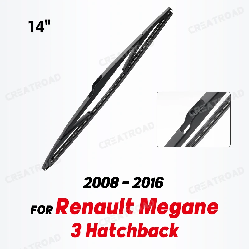 Щетка стеклоочистителя задняя 14 &quotдля Renault Megane 3 Hatchback 2008 - 2016