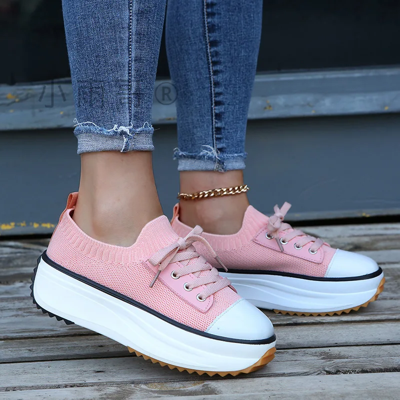 

Women Canvas Shoes Basic Candy Color Low Heels Casual Shoes