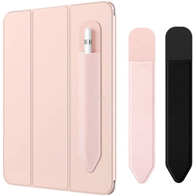 Holder Sticker Case For Apple Ipad Air 3 4 2 2020 Pro 11 10.2 10.9 9.7 12.9 Inch Mini 6 2021 Stylus Pen Protective Sleeve