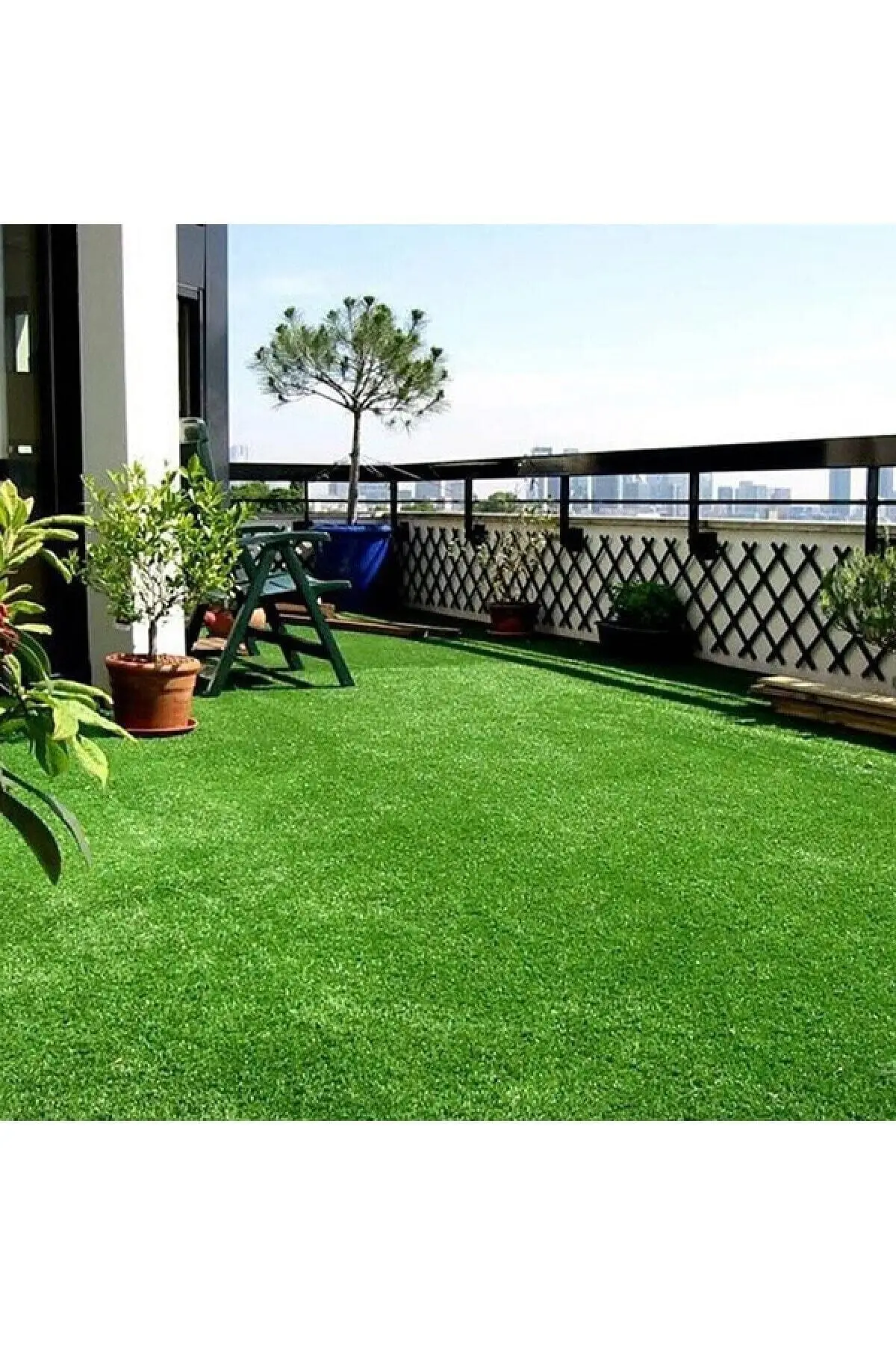 

Gökçe Decor Grass Carpet Artificial Turf Carpet 8 Mm Artificial Grass Carpet 50 Cm X 1 Metre