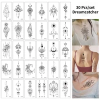 30pcsset tatuajes temporales sexy fake tattoo for woman hands arm body waterproof temporary tattoos tatouage temporaire femme