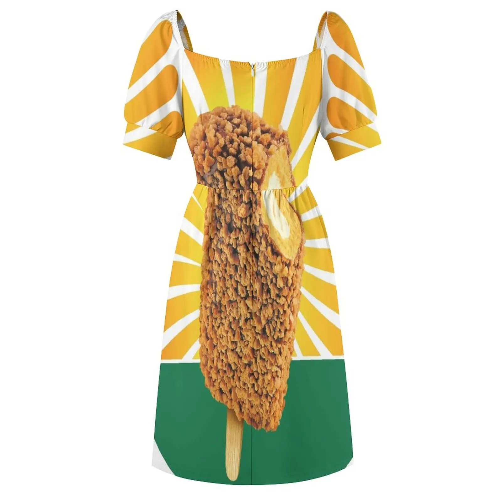 Золотое платье с короткими рукавами для геев женское элегантное роскошное