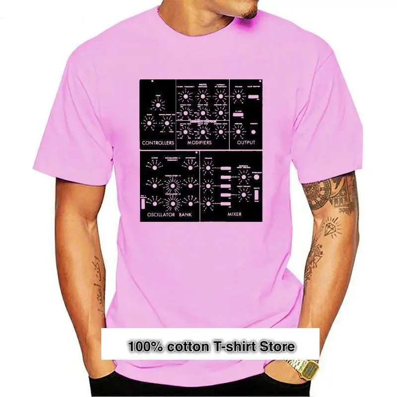 

Camiseta sintética análoga para gamberros de la vieja escuela, ropa informal de algodón, clásica, música electrónica, novedad