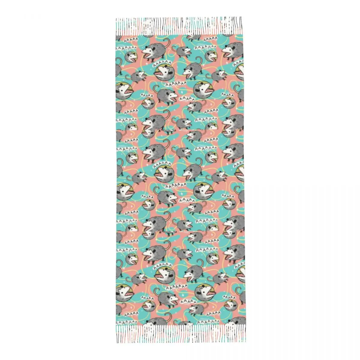 Шарф с рисунком опосада для женщин осенние шали из пашмины и накидка большие