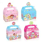 4 шт. коробка для конфет, подарочные пакеты для тортов, контейнер для закусок, для детской комнаты, принадлежности для душа, украшение