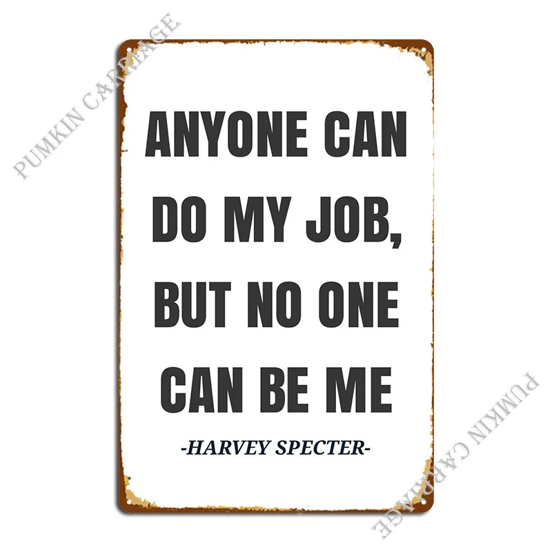 

Металлические знаки с цитатами Харви Specter, винтажный гаражный фотопостер