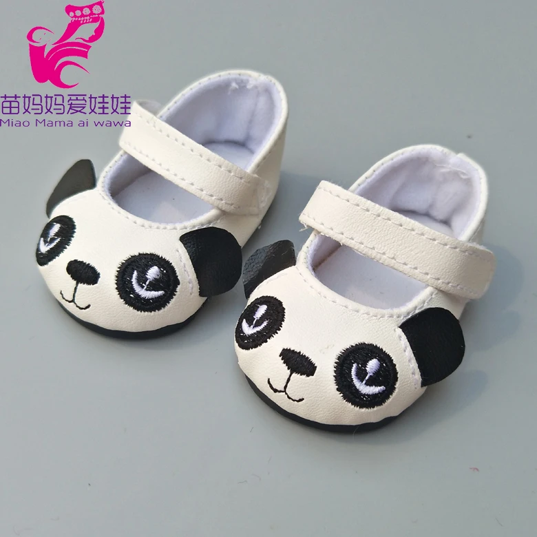 Doll Shoes for Dolls Black White Prink Fits 18&quot Girl Sneackers Toy Accessories |