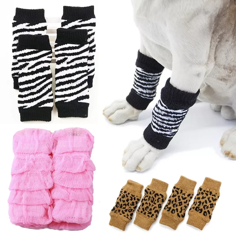 

Winter Pet Creative Warm Leg Protector Dog Cat Puppy Cotton Warm Leg Warmer Socks Winter Pet Knee Socks Supplies
