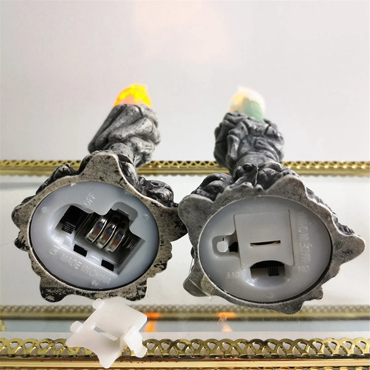 Декоративные светильники для Хэллоуина реквизит украшения скелет призрак