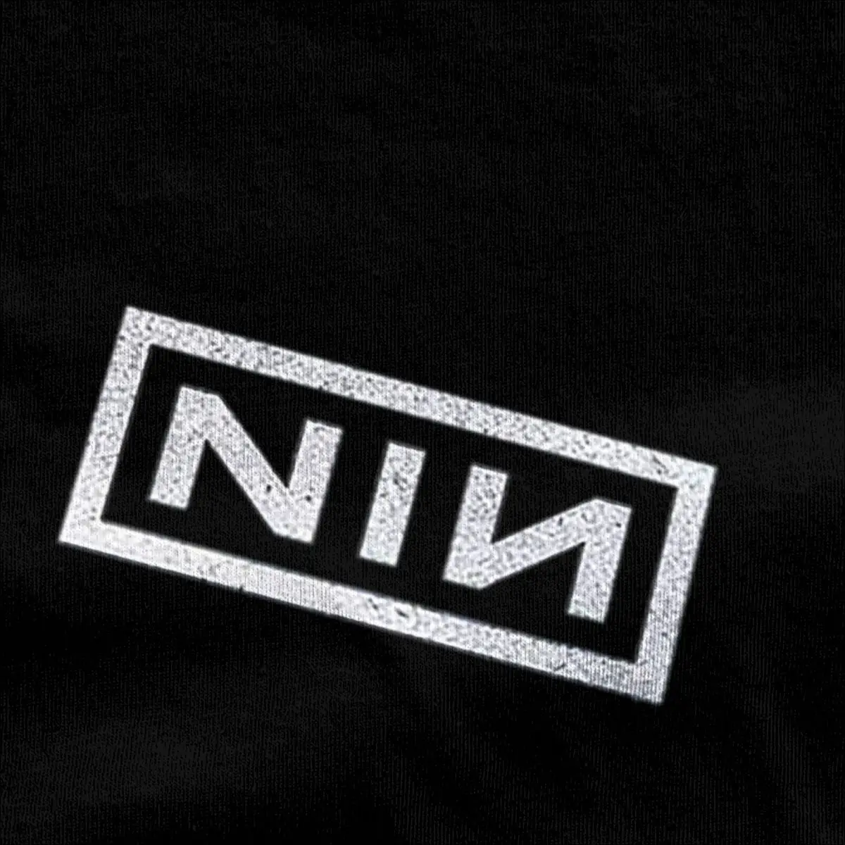 Retro Logo graficzny T-Shirt mężczyźni kobiety dziewięć cali paznokcie zespół rockowy 100% bawełniana koszulka odzież